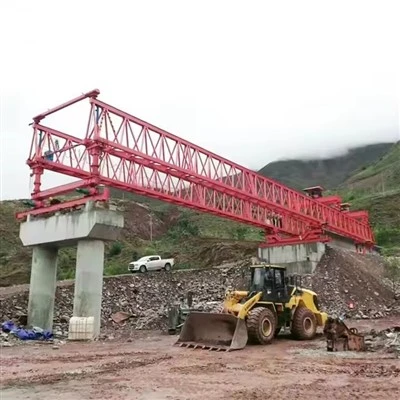 Maszyna do budowy mostów o masie 140 ton